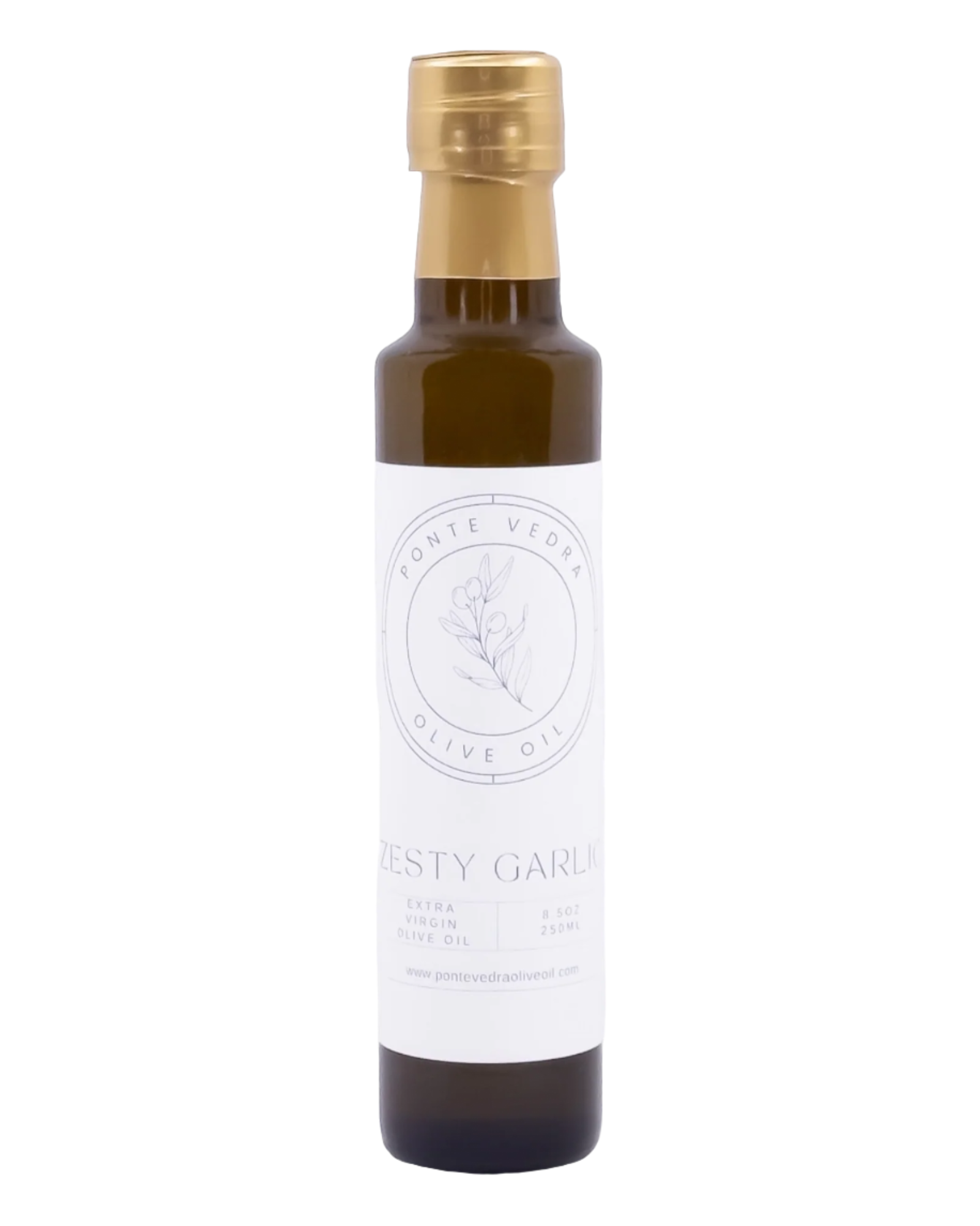 Garlic Infused Extra Virgin Olive Oil (EVOO) - 250ml – Ponte Vedra